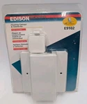 New Edison E9102 Track Lighting Floating Canopy And Connector White. Fixed Price $18.99.