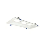 Nora Lighting Nm2-mls3 M2 2" 3 Light Square Recessed Trim - White. Fixed Price $40.73.