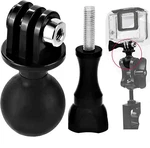 Ball Mount Adapter For Gopro Hero Series/yi/coyote/akaso/sjcam With Long Screw. Fixed Price $7.99.