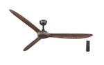Tager 72" Smart Indoor/outdoor Matte Black Whiskey Barrel Ceiling Fan W/remote. Fixed Price $155.40.