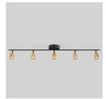 Vidalite Shura 5-light Black Brass Led Track Light 4ft 3000k 2450, 7-watt 5-bulb. Fixed Price $119.92.