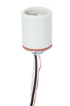 B&p Lamp Glazed Porcelain Medium Base Socket With 61" Wire Leads And Bare. Fixed Price $15.89.
