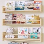 Nursery Floating Bookshelf For , Wall Mounted Book Shelf With Storage, Pine W.... Fixed Price $39.17.