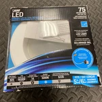 Feit Led Dimmable 5in 6in 75 Watt Replacement 925 Lumens 5000k Retrofit Kit. Fixed Price $25.00.