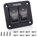 Mankk On-off Switch 12v 20a 4 Pins Dpst Rocker Panel Rv 2 Way, Way. Fixed Price $23.99.