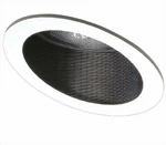 New Elco Lighting El626b 6" Sloped Phenolic Baffle With Gimbal Ring. Fixed Price $28.99.