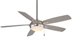 Minkaaire Lun-aire 54" 5 Blade Indoor Led Ceiling Fan. Fixed Price $251.20.