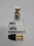 Set 3 Superbrightleds.com Amber 360 Degree Beam Angle Lights 2 And One Red. Fixed Price $10.00.