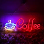 Jfllamp Coffee Neon Signs For Wall Decor Led Lights Bar. Fixed Price $32.22.