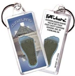 Cleveland Footwhere Souvenir Keychain. Made In Usa. Fixed Price $13.49.