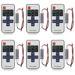 6pcs Led Remote Controller 11-key Rf Mini Wireless Switch With Dc 12v .... Fixed Price $22.39.
