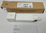 Wac Lighting J2-bxle-wt Live End Bx Power Feed For J2-track Systems - White. Fixed Price $28.95.