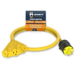 L5-30 To Triple 5-15r Generator Power Cord Adapter, By Journeyman 30a 15.... Fixed Price $41.00.