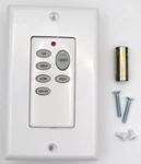 Chq9051t Wireless Battery Powered Wall Control In White Down Light. Fixed Price $25.45.