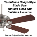 Casablanca Original Badge-style Blades For Older Ceiling Fans Various Finishes. Fixed Price $49.99.