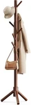 Pipishell Sturdy Wooden Coat Tree With 8 Hooks, 3 Adjustable Ys/m, Brown. Fixed Price $39.08.