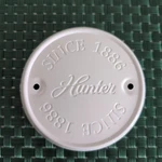 Hunter Ceiling Fan Cover Plate, White 3.5 Switch Cap, *hardware Not Included.. Fixed Price $19.99.