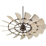 Windmill - 60 Inch Patio Fan-oiled Bronze Finish Fan Quorum Lighting. Fixed Price $1491.00.