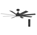 Home Decorators Collection Celene Ii 62" Indoor/outdoor Matte Black Ceiling Fan. Fixed Price $224.99.