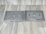 2 Pack - Franklin Brass 64054 Paisley Triple Toggle Switch Wall Plate Cover. Fixed Price $29.99.