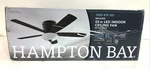 Hampton Bay Melrose 52 In. Indoor Led Hugger Bronze Dry Rated Ceiling Fan. Fixed Price $68.99.