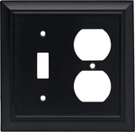 Architectural (1-pack) Single Switch/duplex Combo Matte Black 2-gang Combination. Fixed Price $14.99.