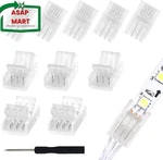 Rgbzone 10pcs 3 Pin 10mm Led Strip Connectors Gapless Solderless To Wire Q. Fixed Price $15.91.