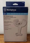 Westinghouse Replacement Ceiling Fan Blade Arm 52'' White 77406 Set 5. Fixed Price $42.00.