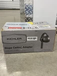 Kichler Lighting Accessory Nickel Finish- 6 Inch Slope Adapter- 337005sni. Fixed Price $21.24.