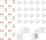 Vipmoon L Shape 2 Pin Led Strip Connectors 10mm, 10 2pin 10mm Shape, White. Fixed Price $11.48.