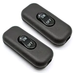 Inline Cord Switch 2 Pack, Ac 250v 6a On/off Lamp Control Appliance Rocke. Fixed Price $10.10.