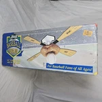 Vintage Hunter Baseball Ceiling Fan Light Reversible Blades Motor Model. Fixed Price $179.95.