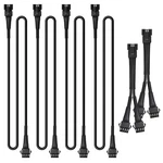 4pcs 47 Inch 4-pin Rgb Motorcycle Cars Extension Cords And 2pcs 2-way Splitte.... Fixed Price $18.27.