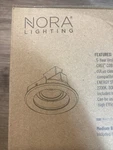 Nora Lighting Nlcbc-46927x Cobalt Adjustable 4" Led - White. Fixed Price $39.97.