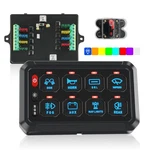 8 Gang Switch Panel With Rgb Button And Brightness For 5-level Brightn.... Fixed Price $181.72.