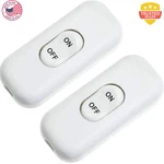 Inline Cord Switch, Pluspoe 2-pack On Off Button Control Lamp Appliance Switch F. Fixed Price $10.00.