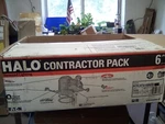 Lot Of 5 Halo Contractor Pack H7icat6100wb 6" Recessed Lighting. Fixed Price $59.99.