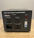 Litefuze 2000watt Heavy Duty Voltage Converter Transformer Step Up/down(lt-2000). Fixed Price $69.99.