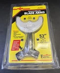 Fantec Universal Ceiling Fan Blade Arms W/screws 52" White 5 Pcs Set Vl08. Fixed Price $18.00.