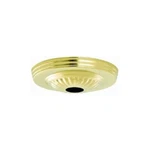 Satco Ribbed Canopy Brushed Nickel Finish -. Fixed Price $24.87.