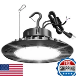 Jc-lgl Ufo Led High Bay Light 36000lm 1000w Mh/hps Eqv. Dimmable 6 Cable Us. Fixed Price $147.11.