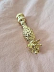 Royal Designs Vintage Pineapple Lamp Finial For Shade- Polished Brass.... Fixed Price $10.45.