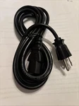 6 Ft Power Cord 18awg 10 Amp 3 Prong Replacement Cable For Printer Tv 6ft. Fixed Price $8.99.
