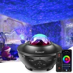 Remon Star Projector Galaxy Smart Night Light With 10 Colors Ocean .... Fixed Price $49.30.