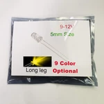50pcs 12v 5mm Yellow/amber Led 9v - Gauge Cluster Instrument Light Emitti.... Fixed Price $18.42.