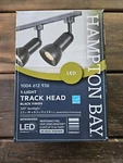 Hampton Bay 1-light Integrated Led Mini-step Linear Track Lighting Head (black). Fixed Price $17.99.