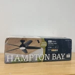 Hampton Bay Ceva 54 In. Indoor/outdoor Matte Black With Blades. Fixed Price $128.24.