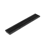 Nds 243-1 Spee-d Channel Drain Grate, 4-1/8 In. Wide X 2 Ft. Long, Black. Fixed Price $41.29.