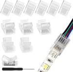 Vipmoon 12pcs 5 Pin Rgbw Led Light Strip Connectors 10mm To Wire Conn. Fixed Price $126.97.