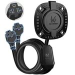 Mictuning 20a 125v Ac Port Plug, 12 Awg 20" Extension Cord-2 Pole, Black. Fixed Price $40.15.